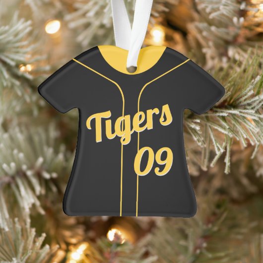 Honkbal Jersey met foto Ornament (Boom)