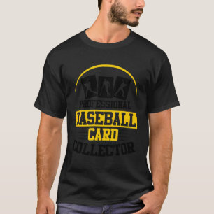 Honkbal Kaart Collector Honkbal Kaart T-shirt