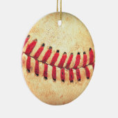 honkbal keramisch ornament (Rechts)