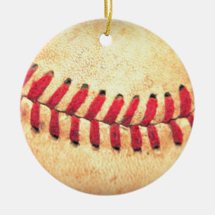 honkbal keramisch ornament