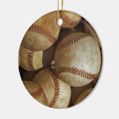Honkbal Keramisch Ornament (Links)