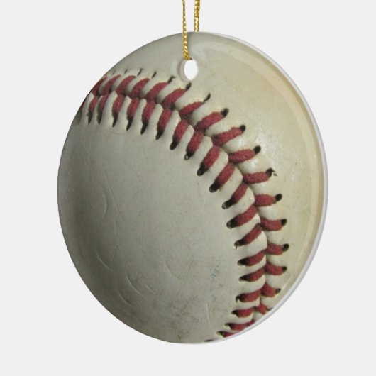 Honkbal Keramisch Ornament (Links)
