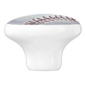 Honkbal Keramische Knop (Zijkant)