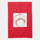 Honkbal keukenhanddoek. theedoek (Verticaal)
