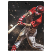 Honkbal Klembord (Achterkant)