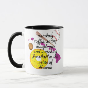 Honkbal, koffie en donuts in Hawaï Mok