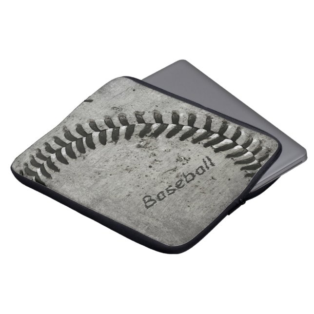 Honkbal Laptop Sleeve (Voorkant top)