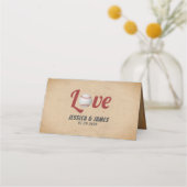  honkbal liefde sport thema bruiloft (Achterkant)