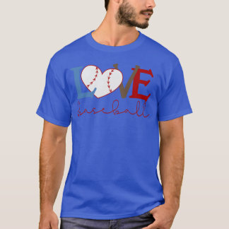 Honkbal liefhebber 80s grappig t-shirt