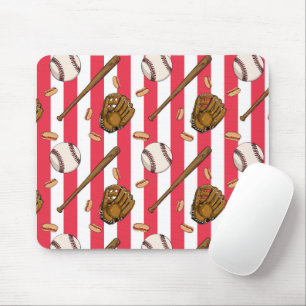 Honkbal liefhebbers Mousepad Muismat