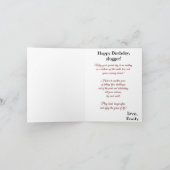 Honkbal liefhebbers Waterverf Splash Verjaardag Kaart (Binnen)