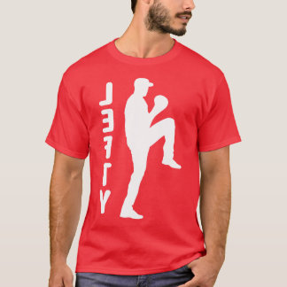 honkbal linkshandige werper grappig honkbal t-shirt
