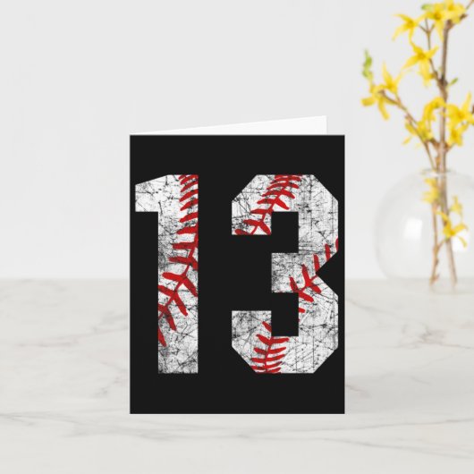  honkbal mam 13 jersey honkbal favoriet p kaart (Gele Bloem)