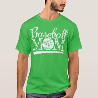 honkbal mam 15 favoriete speler grootste fa t-shirt