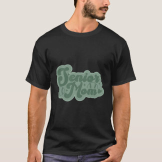 Honkbal Mama Senior 2024 Klasse van 24 Honkbal Moe T-shirt