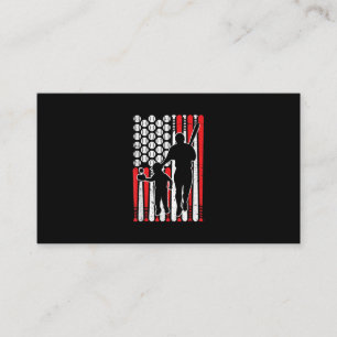 Honkbal Matching Pa & Son Fars Dag Honkbal Visitekaartje