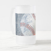 honkbal matglas bierpul (Voorkant links)