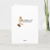 Honkbal met handschoen Happy Vaderdag Kaart (Achterkant)