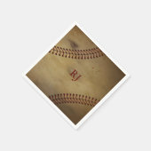 honkbal met naam servetten (Hoek)