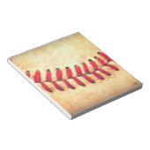  honkbal notitieblok (Schuin)