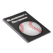 Honkbal Notitieboek (Rechterzijde)