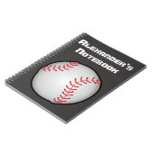 Honkbal Notitieboek (Linkerzijde)