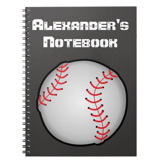 Honkbal Notitieboek (Voorkant)