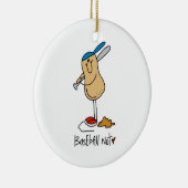 Honkbal Nut T-shirts en geschenken Keramisch Ornament (Rechts)