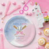 Honkbal of bogen gender onthullen Papieren Bord (Feest)