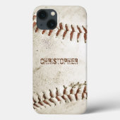  honkbal op maat Case-Mate iPhone case (Achterkant)