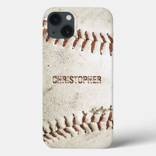  honkbal op maat Case-Mate iPhone case (Achterkant)
