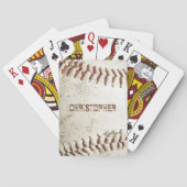  honkbal op maat pokerkaarten (Achterkant)