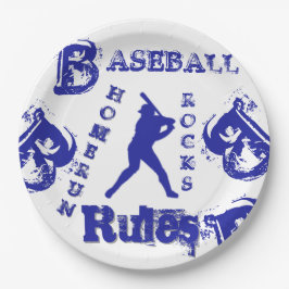 Honkbal Papieren Bordje