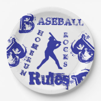 Honkbal Papieren Bordje