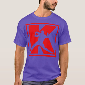 Honkbal Pitcher Pitching K Strikeout Honkbal Fun T-shirt