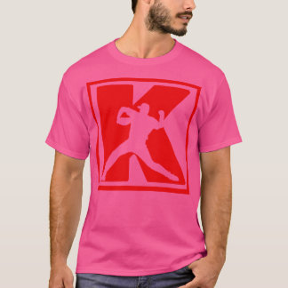 Honkbal Pitcher Pitching K Strikeout Honkbal Fun T-shirt