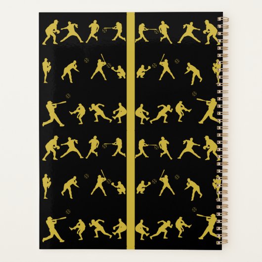 Honkbal Planner (Achterkant)