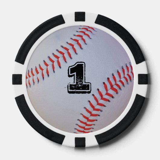 Honkbal poker chips (Voorkant)