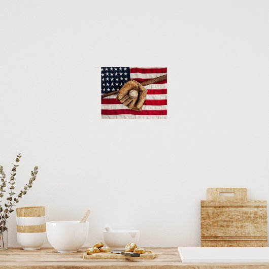  honkbal poster (Keuken)