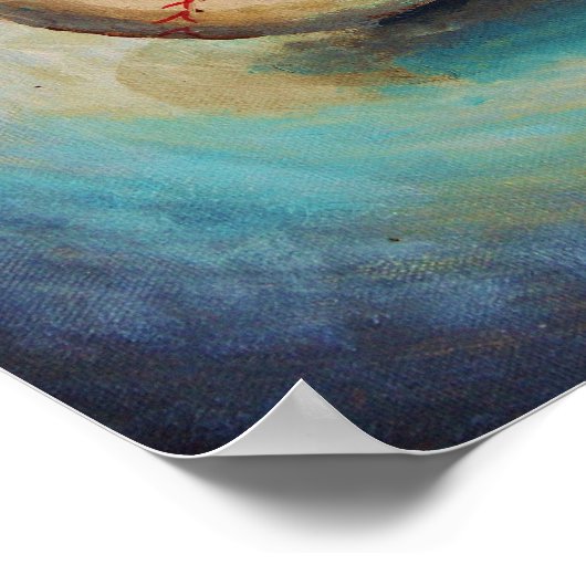 Honkbal Poster (Hoek)