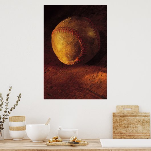 Honkbal Poster (Keuken)