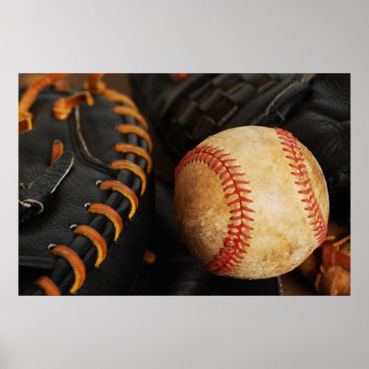 Honkbal Poster (Voorkant)