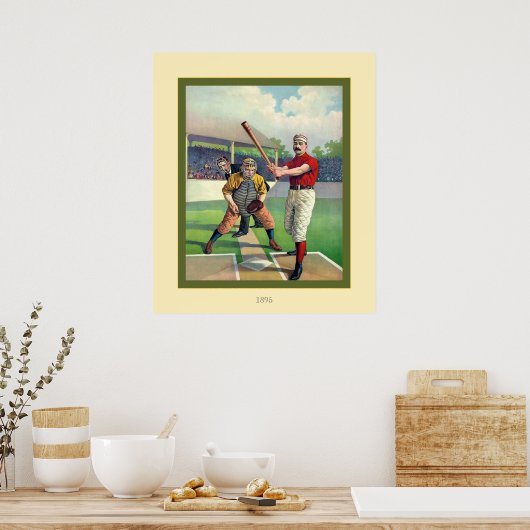 honkbal poster (Keuken)