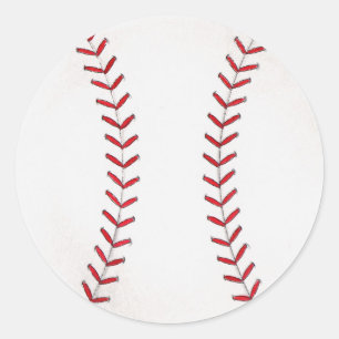 Honkbal Ronde Sticker