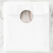 Honkbal Ronde Sticker (Tas)
