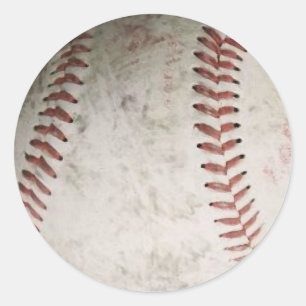 Honkbal Ronde Sticker