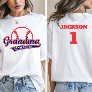 Honkbal Rookie van het Jaar Baseball 1e verjaardag T-shirt