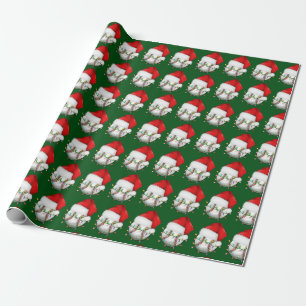 Honkbal Santa Hoed Wrapping Papier