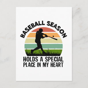 honkbal seizoen heeft een speciale plaats in mijn briefkaart