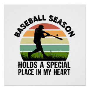 honkbal seizoen heeft een speciale plaats in mijn perfect poster
